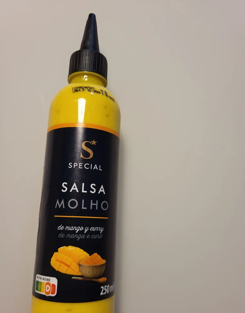 Salsa de mango y curry