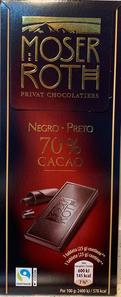 Chocolate negro