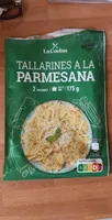 Tallarines a la parmesana