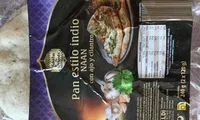 Pan estilo indio Naan