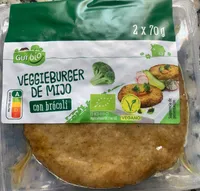 VEGGIEBURGER DE MIJO con brócoli