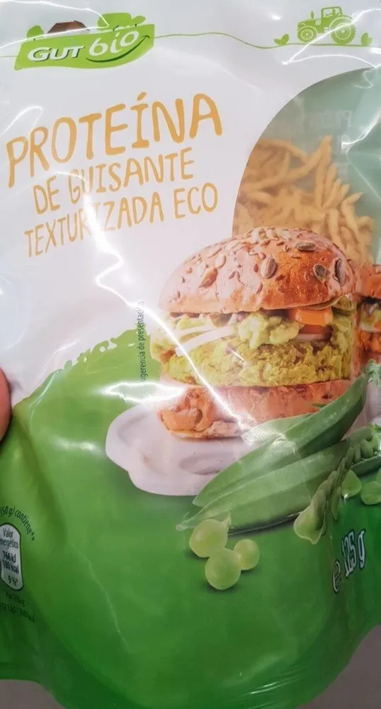 Proteína de guisante texturizado eco