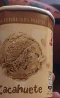 Postre helado sabor a cacahuete
