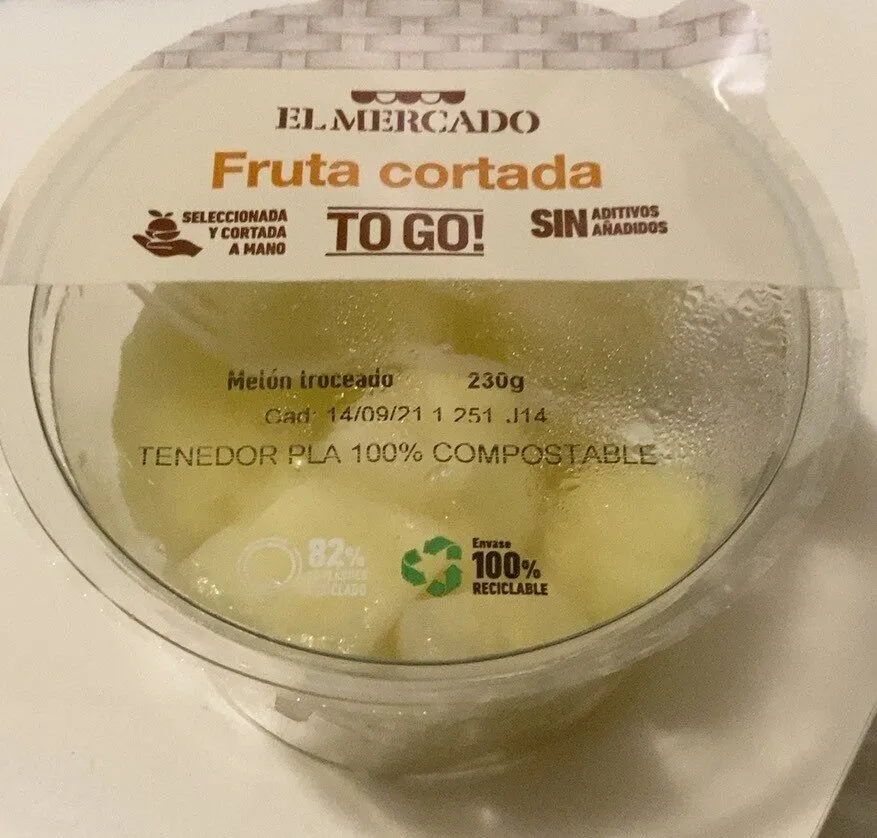 Melon troceado