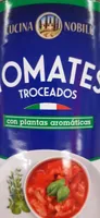 Tomates troceados
