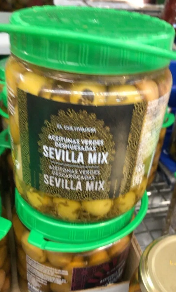 Aceitunas wverdes deshuesadas sevilla mix