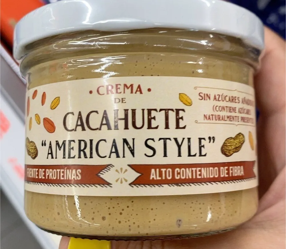 Crema de cacahuete