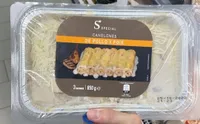Canelones pollo y foie