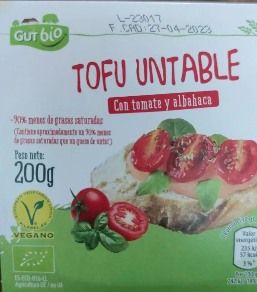 Tofu untable