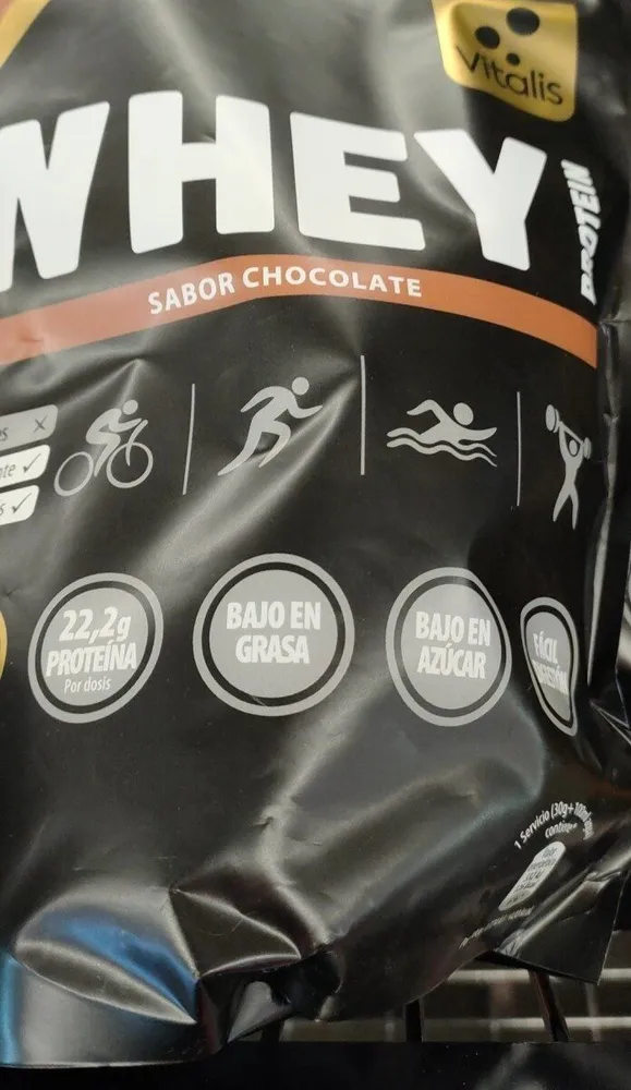 Whey protein chocolate