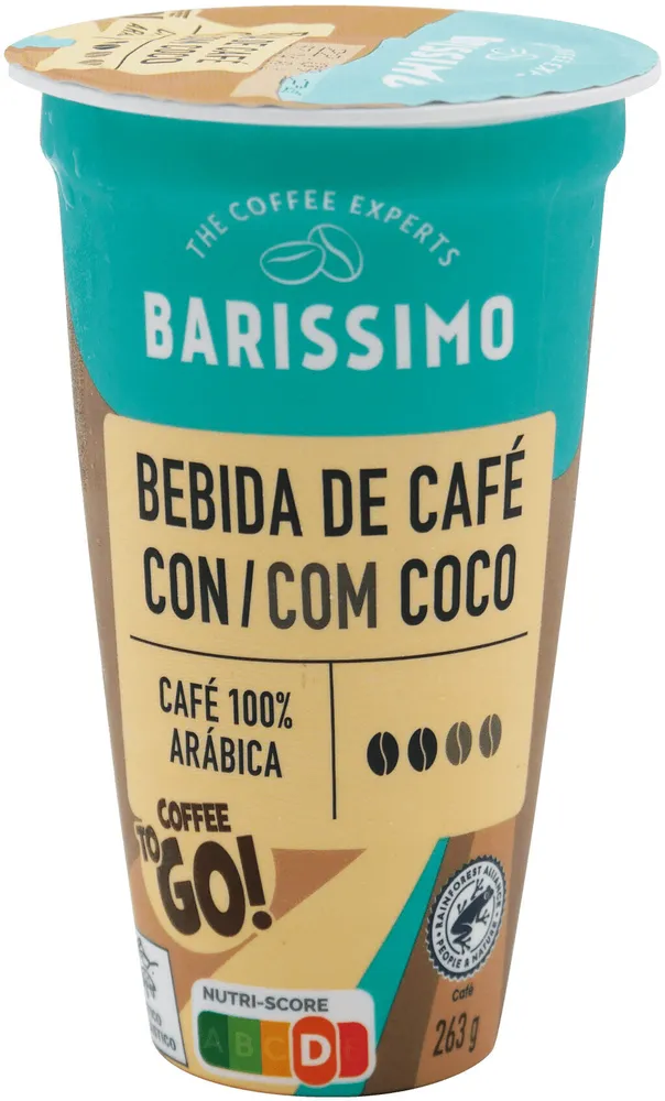 Bebida de Café con Coco