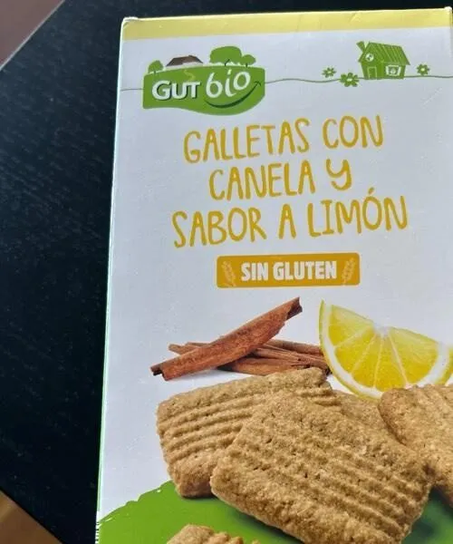 Galletas con canela y sabor a limón