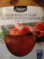 Saumon sockeye sauvage fumé