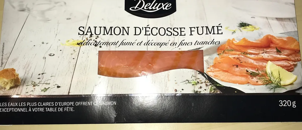 Saumon d'Écosse Fumé