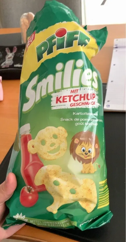 Smilles au ketchup