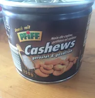 Cashews geröstet und gesalzen