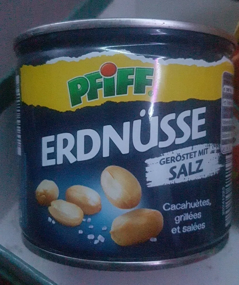 Cacahuètes grillées et salées
