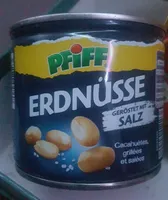 Cacahuètes grillées et salées