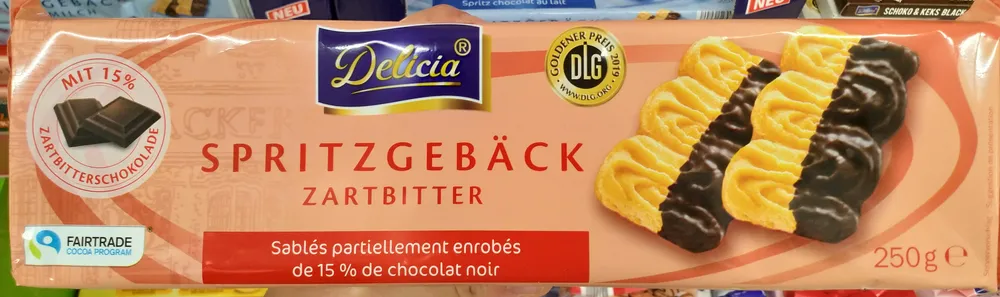 Spritzgebäck zartbitter