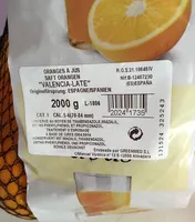 Oranges à jus - Salustiana