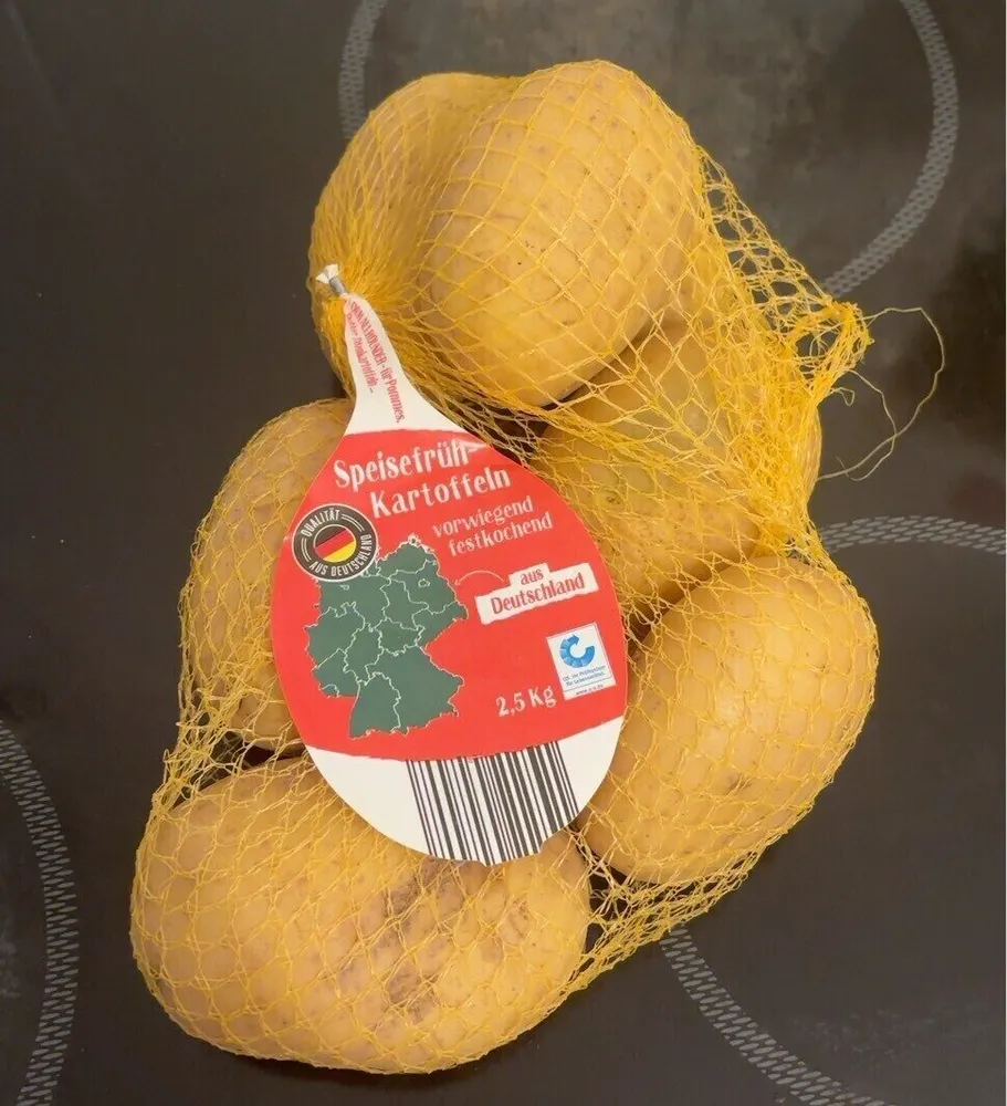 Speisefrühkartoffeln vorwiegend festkochend