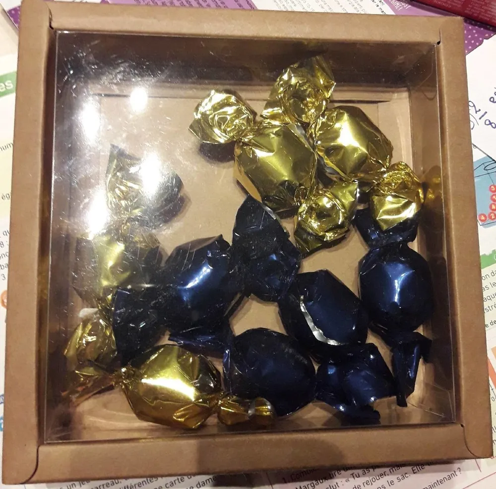 Assortiment de chocolats fourrés
