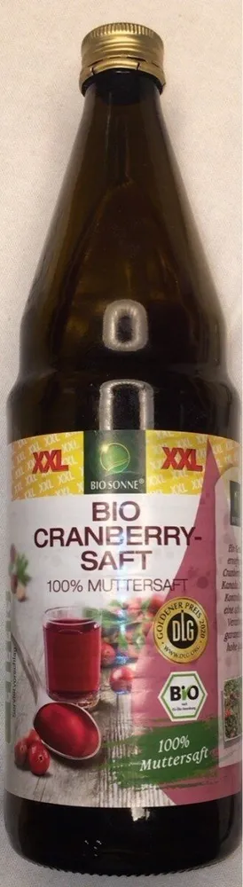 Bio Cranberry Saft