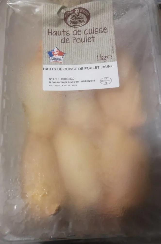 Hauts de cuisse de poulet