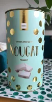 Sweet and soft Nougat peanut
