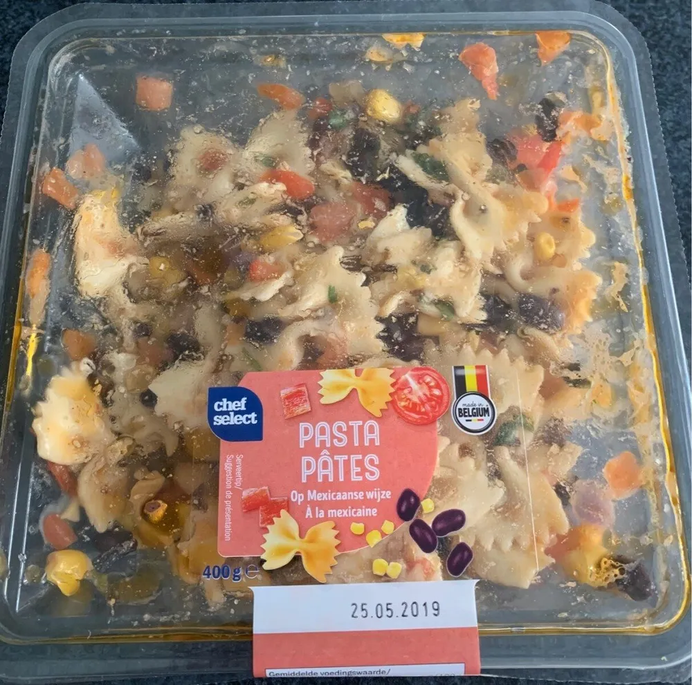 Salade de pates a la mexicaine