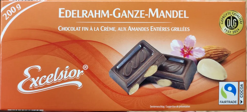 Edel-Rahm Ganze-Mandel