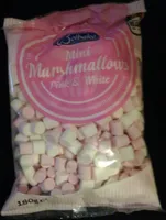 Mini marshmallows pink e white