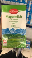 Lait écrémé UHT 0.1% de matière grasse