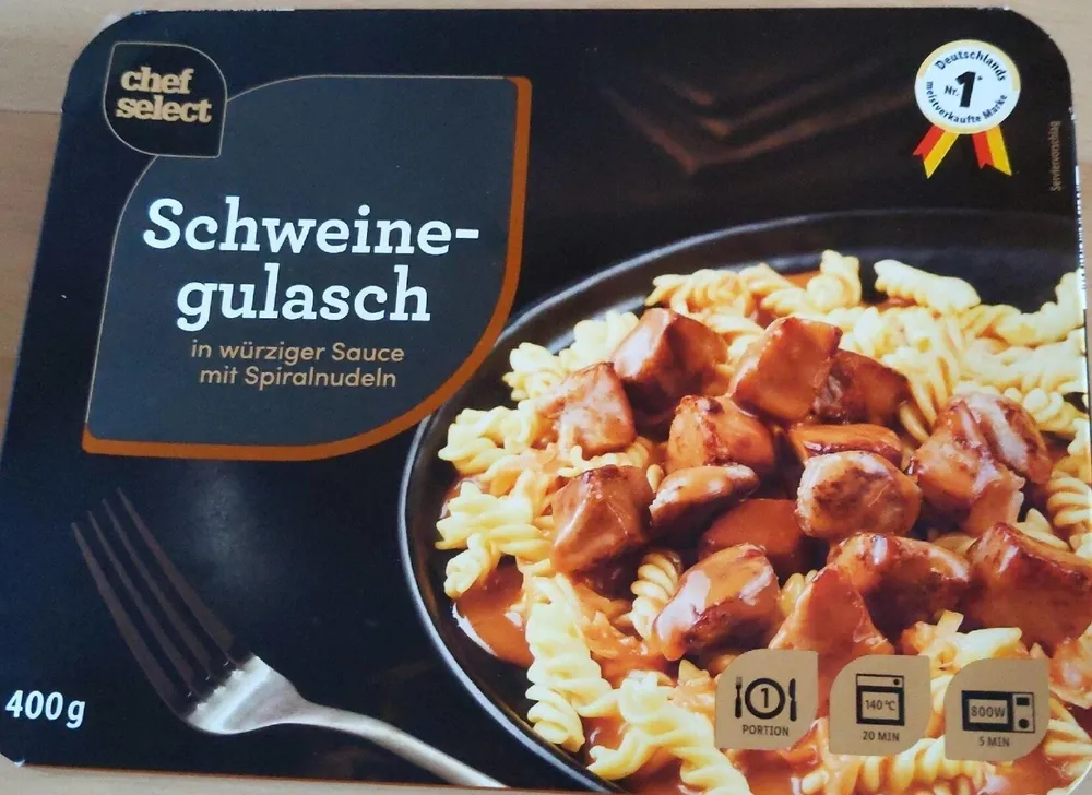 chef select Schweinegulasch