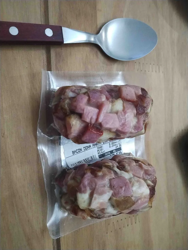 Bacon extra em cubos