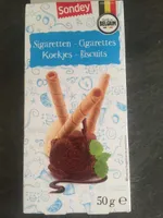 Biscuit cigarettes