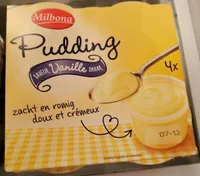 Pudding saveur Vanille smaak