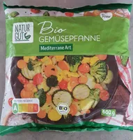Bio Gemüsepfanne mediterrane Art