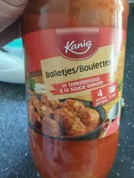 Boulette à la sauce tomate