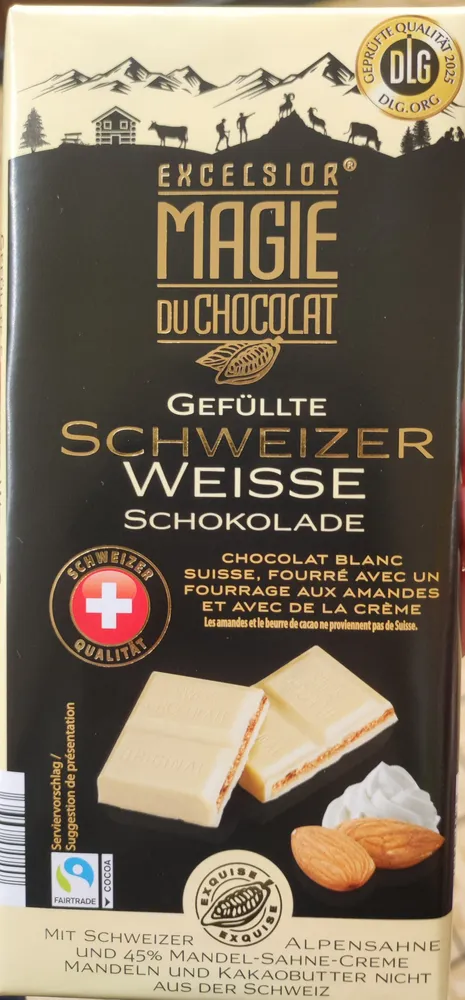 Schweizer Weisse Schokolade