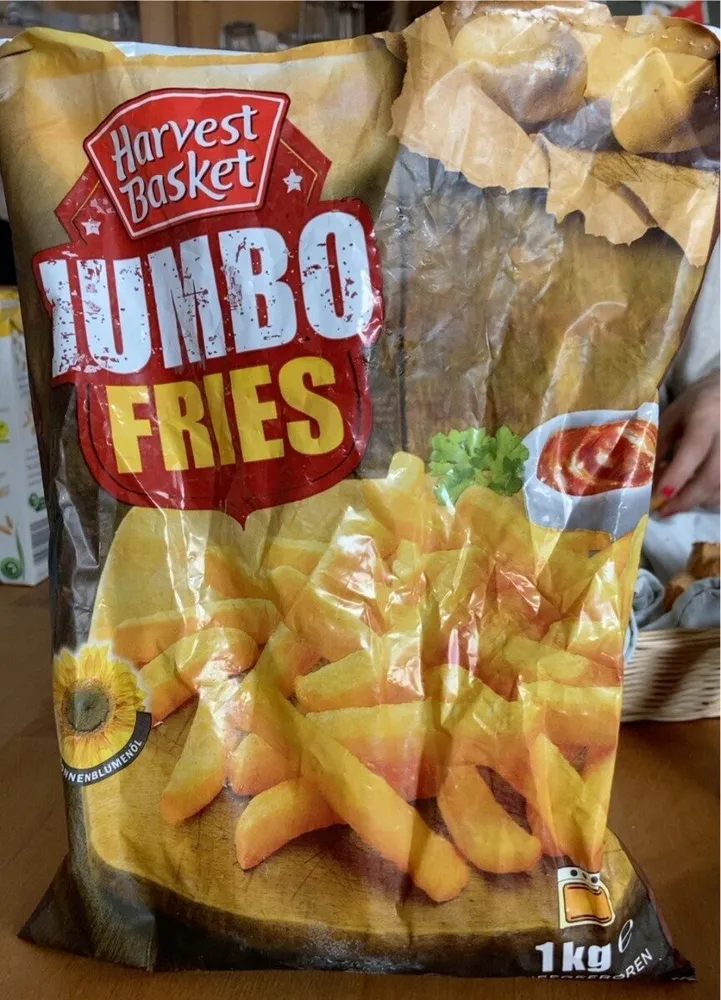 Jumbo Fries Pommes offen