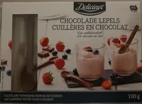 Cuillères en chocolat