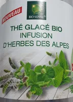 Thé glacé Bio infusion  d'herbes  des Alpes