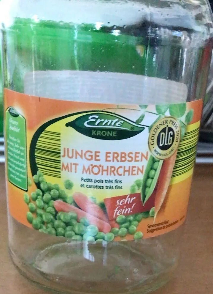 Junge Erbsen und Mören
