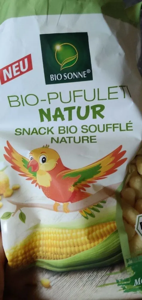 Snack bio soufflé nature