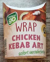 Taste To Go Wrap Chicken Kebab Art