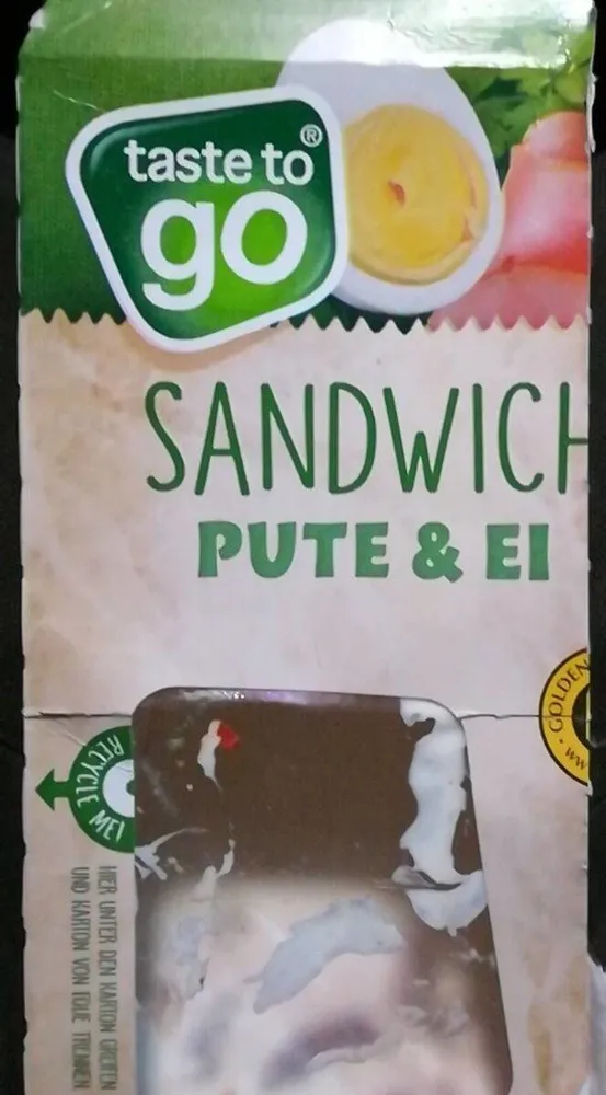 Sandwich Pute und Ei