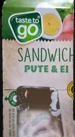 Sandwich Pute und Ei
