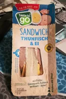 Sandwich - Thunfisch und Ei