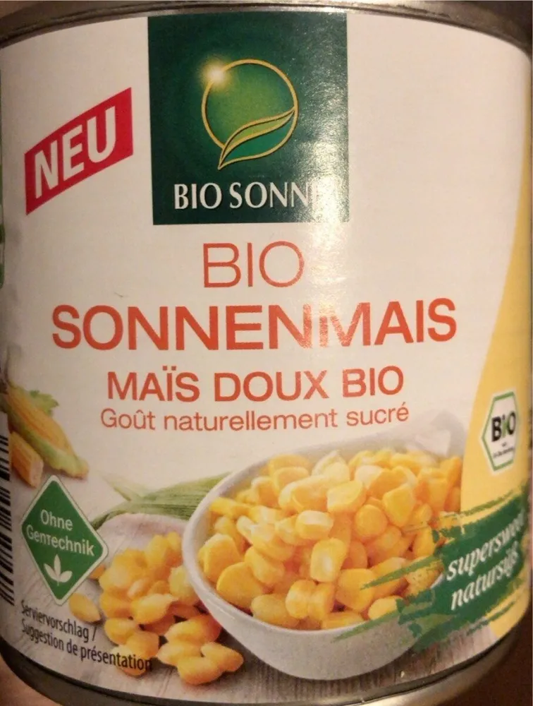 Bio-Sonnenmais